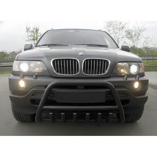 Bullbar WT003 Negru Inox foto 2