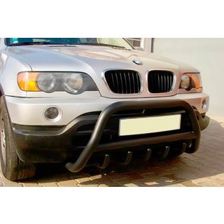 Bullbar WT003 Negru Inox foto 1