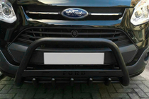 Ford Custom 2013-2022 Bull Bar WT004 Negru (Otel Inoxidabil) foto 1