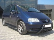 Ford Galaxy 1995-2006 Bullbar WT003 Negru Inox foto 2