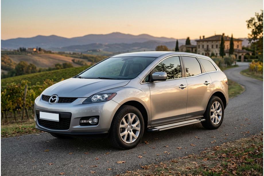 Mazda CX-7 2006-2012 Praguri Laterale Rainbow (2 buc, Aluminiu) Image