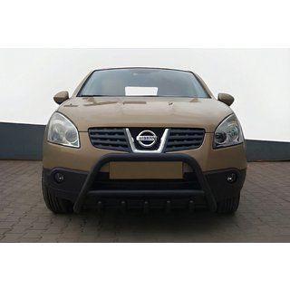 Bullbar WT003 Negru Inox Nissan Qashqai 2010-2014 foto 1