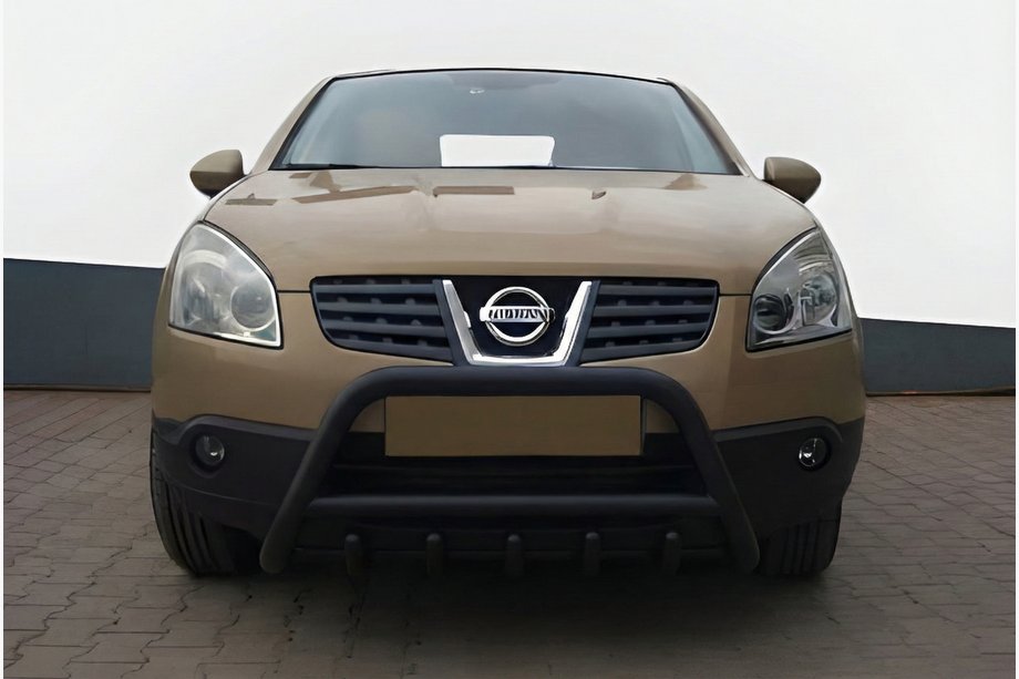 Nissan Qashqai 2010-2014 Bullbar WT003 Negru Inox Foto 1