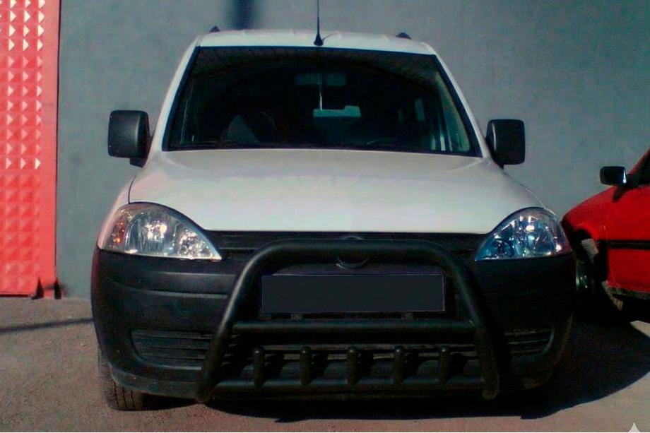 Opel Combo 2002–2012 Bullbar WT003 Negru Inox Image
