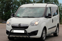 Opel Combo 2012-2018 Bullbar WT003 Negru Inox foto 1