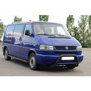 Bullbar WT003 Negru Inox Volkswagen T4 Caravelle/Multivan 1990–2003 foto 4