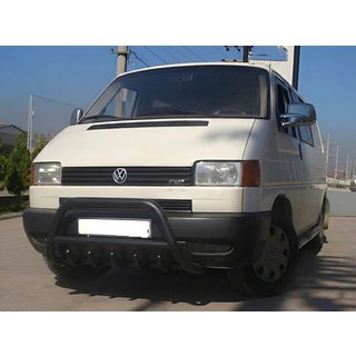 Bullbar WT003 Negru Inox Volkswagen T4 Caravelle/Multivan 1990–2003 foto 2