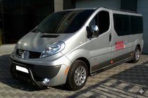 Opel Vivaro 2001–2015 Bull Bar WT003 Negru (Otel Inoxidabil) foto 2