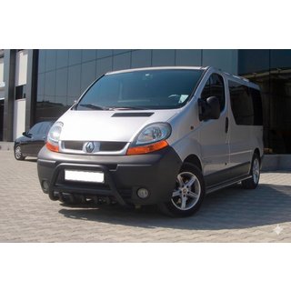 Bull Bar WT003 Negru (Otel Inoxidabil) Opel Vivaro 2001–2015 foto 3