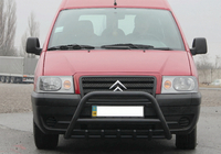 Citroen Jumpy 1996-2007 Bullbar WT003 Negru Inox foto 3