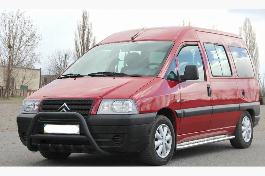 Citroen Jumpy 1996-2007 Bullbar WT003 Negru Inox Image