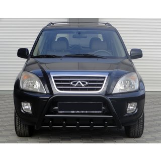 Bullbar WT003 Negru Inox foto 1