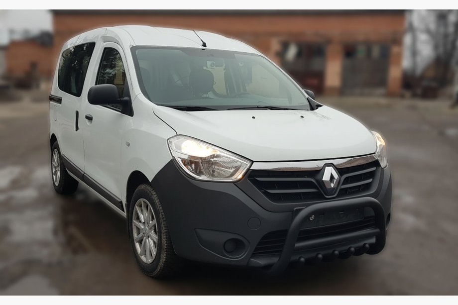Renault Lodgy 2013-2022 Bullbar WT003 Negru Inox Image