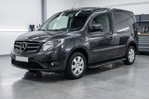 Mercedes Citan 2013-2021 Praguri Laterale Bosphorus Black (2 buc, Aluminiu) foto 1