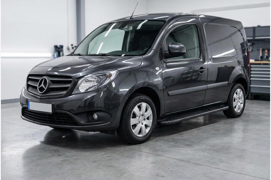 Mercedes Citan 2013-2021 Praguri Laterale Bosphorus Black (2 buc, Aluminiu) Image