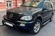 Mercedes ML W163 1997-2005 Praguri Laterale Duru (2 buc, Aluminiu) foto 5