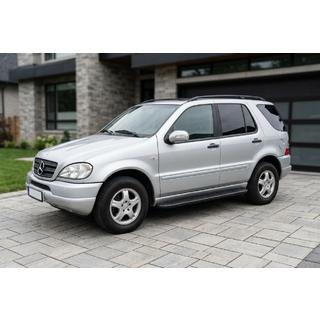 Praguri Laterale Bosphorus Black (2 buc, Aluminiu) Mercedes ML W163 1997-2005 foto 1
