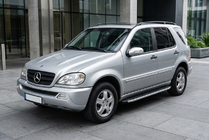 Mercedes ML W163 1997-2005 Praguri Laterale Fullmond (2 buc, Aluminiu) foto 1