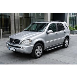 Praguri Laterale Fullmond (2 buc, Aluminiu) Mercedes ML W163 1997-2005 foto 1