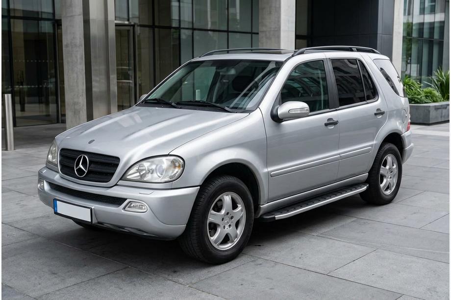 Mercedes ML W163 1997-2005 Praguri Laterale Fullmond (2 buc, Aluminiu) Image