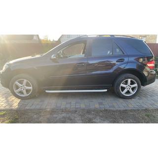 Praguri Laterale Fullmond (2 buc, Aluminiu) Mercedes ML W164 2005-2011 foto 4
