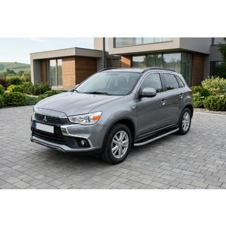 Praguri Laterale Tayga Grey (2 buc, Aluminiu) foto 1