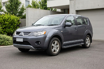 Mitsubishi Outlander 2006-2012 Praguri Laterale Allmond Black (2 buc, Aluminiu) foto 1