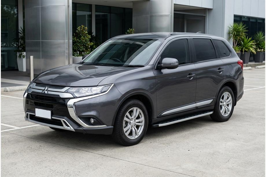 Mitsubishi Outlander 2012-2021 Praguri Laterale Fullmond (2 buc, aluminiu) Image