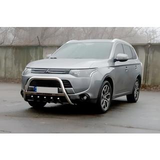 Bullbar WT004 (Inox) Mitsubishi Outlander 2012-2021 foto 2