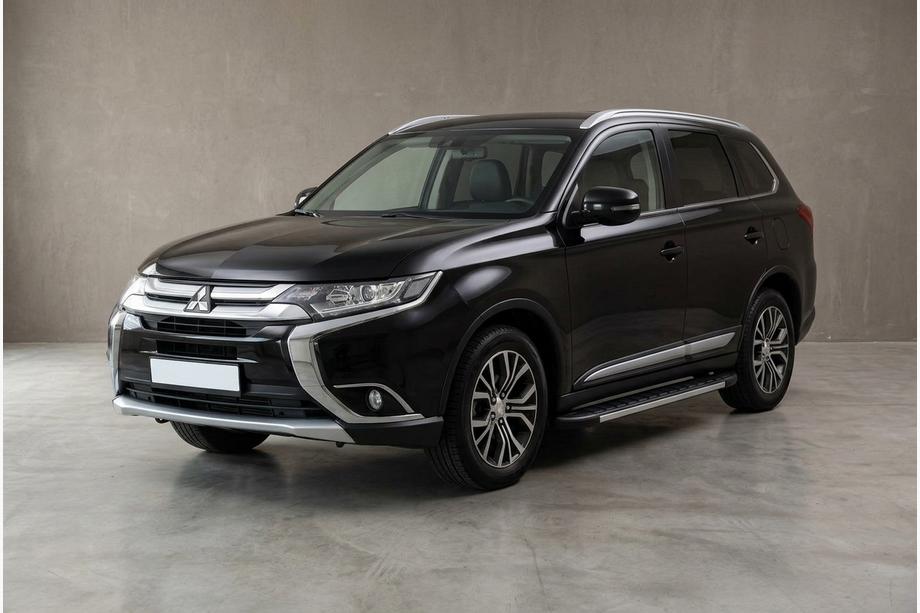 Mitsubishi Outlander 2012-2021 Praguri Laterale Duru (2 buc, Aluminiu) Image
