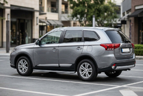 Mitsubishi Outlander 2012-2021 Praguri Laterale Tayga Grey (2 buc, Aluminiu) foto 1