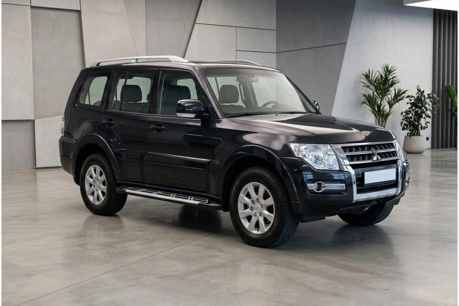 Mitsubishi Pajero Wagon IV 2006-2021 Praguri Laterale Sunrise (2 buc, Aluminiu) Image