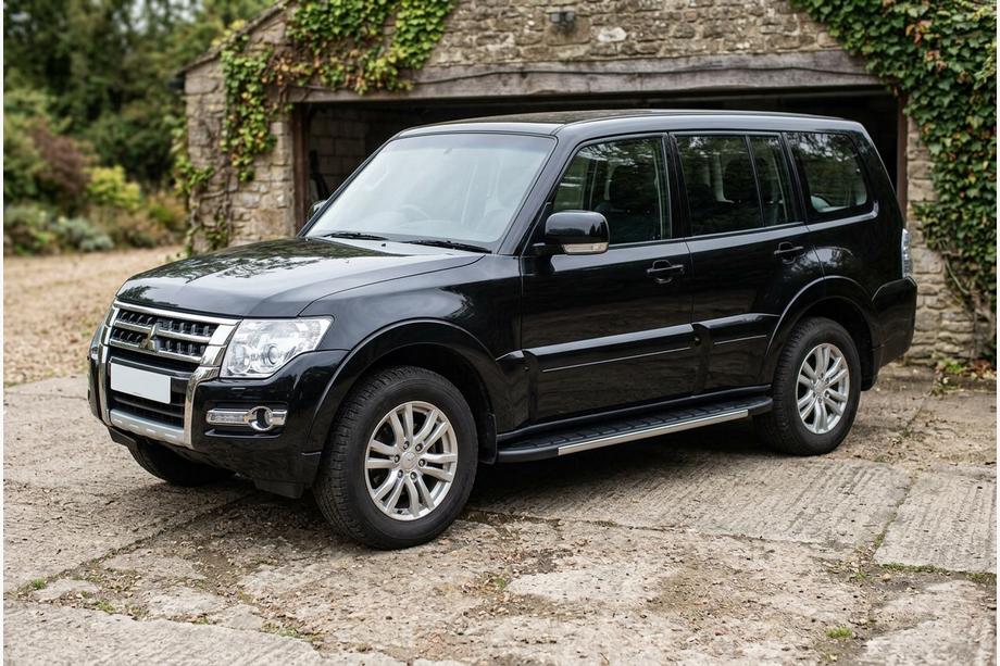 Mitsubishi Pajero Wagon IV 2006-2021 Praguri Laterale Duru (2 buc, Aluminiu) Image