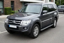 Mitsubishi Pajero Wagon IV 2006-2021 Praguri Laterale Tayga (2 buc, Aluminiu) foto 1