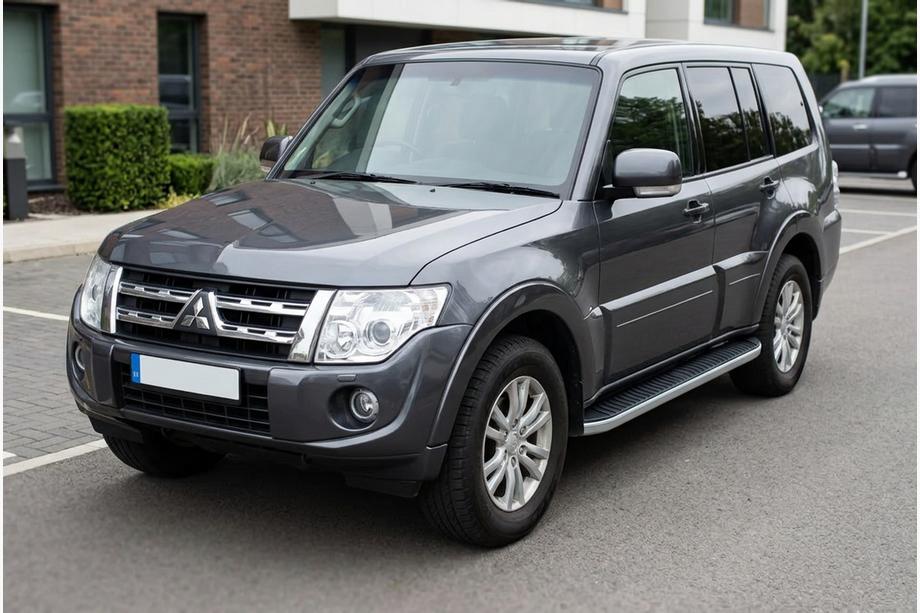 Mitsubishi Pajero Wagon IV 2006-2021 Praguri Laterale Tayga (2 buc, Aluminiu) Foto 1