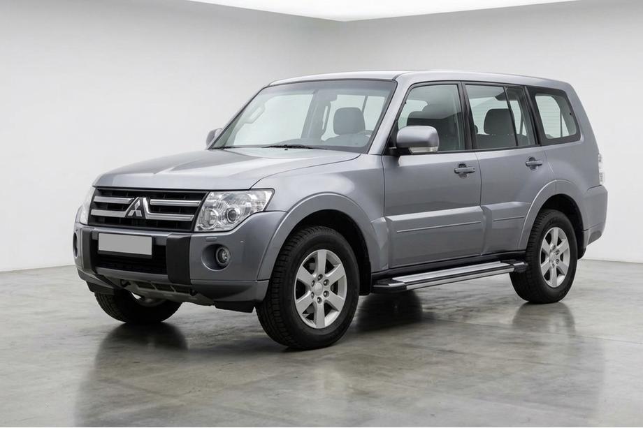 Mitsubishi Pajero Wagon IV 2006-2021 Praguri Laterale Rainbow (2 buc, Aluminiu) Image