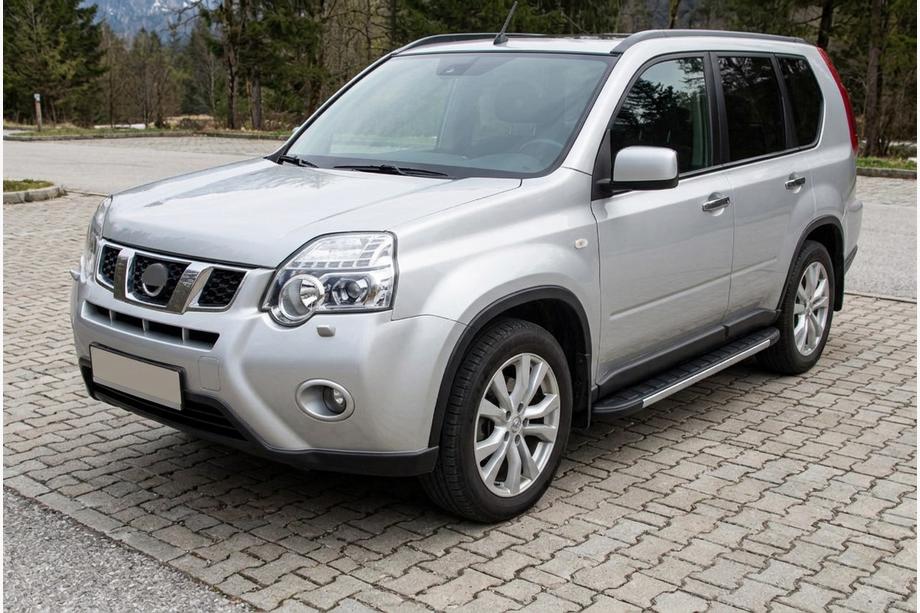 Nissan X-trail T31 2007-2014 Praguri Laterale Duru (2 buc, Aluminiu) Image