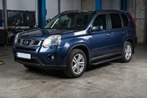 Nissan X-trail T31 2007-2014 Praguri Laterale Bosphorus Black (2 buc, Aluminiu) foto 1