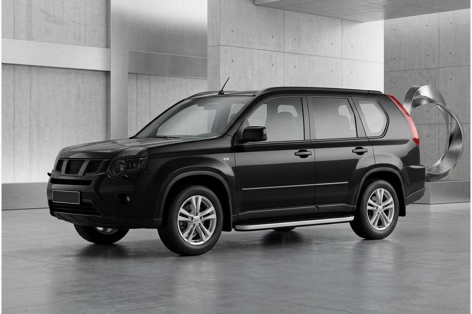 Nissan X-trail T31 2007-2014 Praguri Laterale Tayga Grey (2 buc, Aluminiu) Image