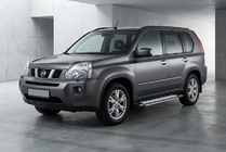 Nissan X-trail T31 2007-2014 Praguri Laterale Rainbow (2 buc, Aluminiu) foto 1