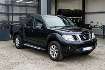 Nissan Navara 2006-2015 Praguri Laterale Sunrise (2 buc, Aluminiu) foto 1