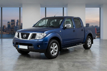 Nissan Navara 2006-2015 Praguri Laterale RedLine V1 (2 buc, Aluminiu) foto 1