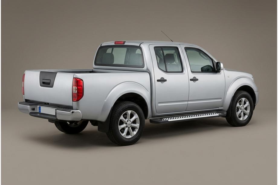 Nissan Navara 2006-2015 Praguri Laterale Line (2 buc, Aluminiu) Image