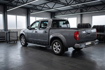 Nissan Navara 2006-2015 Praguri Laterale Duru (2 buc, Aluminiu) foto 1
