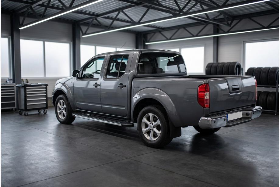 Nissan Navara 2006-2015 Praguri Laterale Duru (2 buc, Aluminiu) Image
