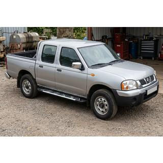 Praguri Laterale Sunrise (2 buc, Aluminiu) Nissan NP300 1999-2015 foto 1