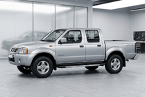 Nissan NP300 1999-2015 Praguri Laterale RedLine V1 (2 buc, Aluminiu) foto 1