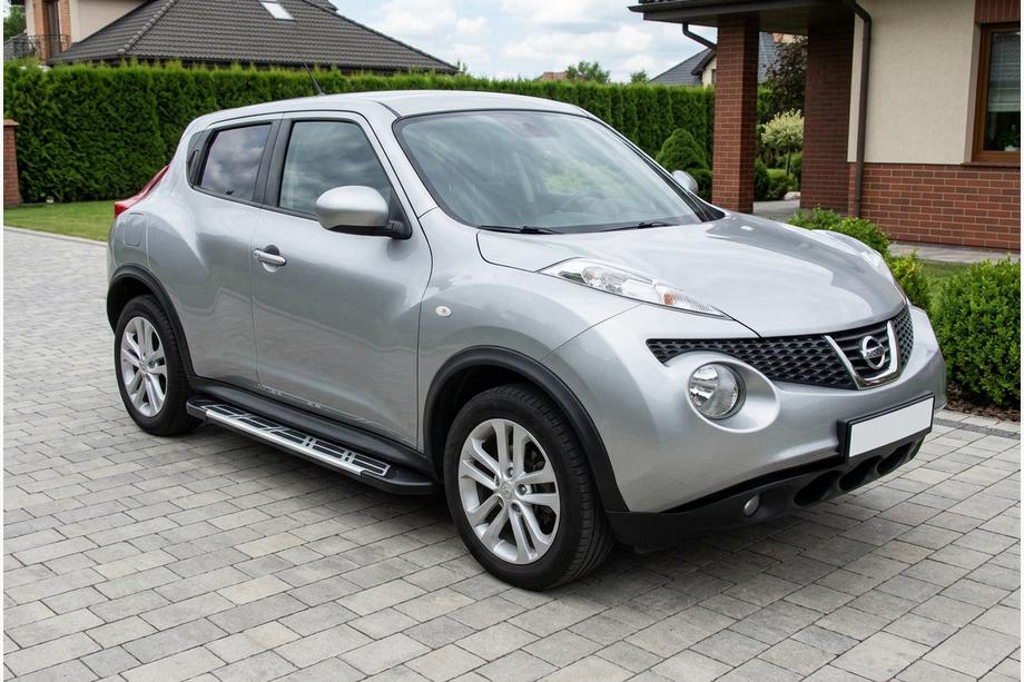 Nissan Juke 2010-2019 Praguri Laterale Sunrise (2 buc, Aluminiu) Image