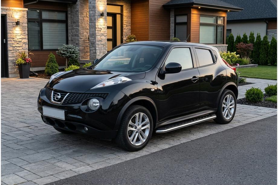 Nissan Juke 2010-2019 Praguri Laterale Maydos V1 (2 buc, Aluminiu si Otel Inoxidabil) Image