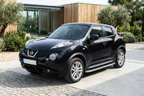 Nissan Juke 2010-2019 Praguri Laterale Tayga Grey (2 buc, Aluminiu) foto 1